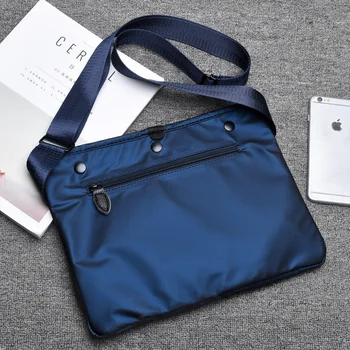 Мужская дизайнерская сумка-мессенджер большой емкости, мужская оксфордская модная повседневная сумка высокого качества, простая дорожная сумка-мессенджер через плечо