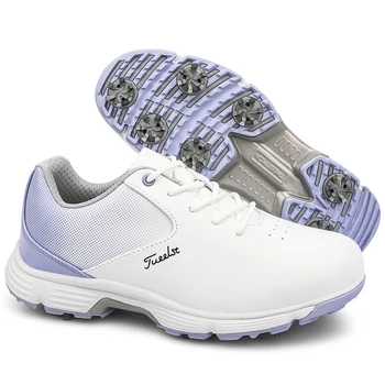 Женская обувь для гольфа 2023 Летние Профессиональные водонепроницаемые кроссовки для гольфа с шипами, Обувь для обуви, Кроссовки для гольфа Большого размера Для женщин