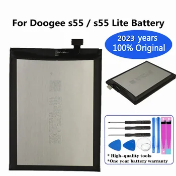 2023 Года Новый 100% Оригинальный Аккумулятор емкостью 5500 мАч Для Doogee S55/S55 Lite s55Lite, Высококачественная Сменная Батарея Bateria + инструменты