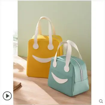 Lovely Insulated Lunch Bag Oxford Cloth Thermal Bento Tote Bag Food Containers Cooler Bag Loncheras Para Niñas контейнер для еды