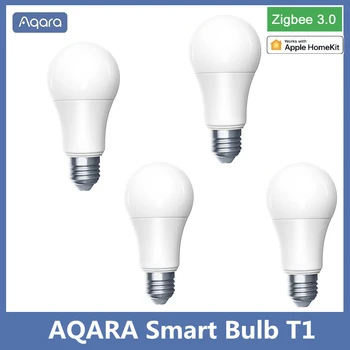 Aqara Умная Светодиодная Лампа T1 Zigbee 3.0 E27 2700K-6500K 220-240 В Bluetooth Умный домашний Светильник Для Xiaomi mi home Homekit