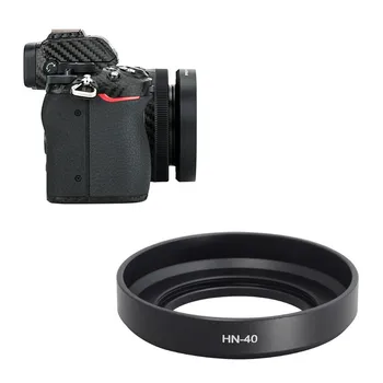 Металлическая бленда объектива HN40 для Nikon NIKKOR Z DX 16-50mm F/3.5-6.3 VR Заменяет HN-40 на камере Z30 Z50 ZFC Z5 Z6 Z7 II
