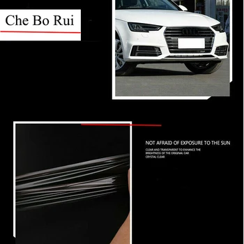 Для 2шт пленки для автомобильных фар Виниловая Защита от царапин Прозрачная Черная наклейка TPU для Audi A3 S3 RS3 8V 2014 2020 Внешние аксессуары