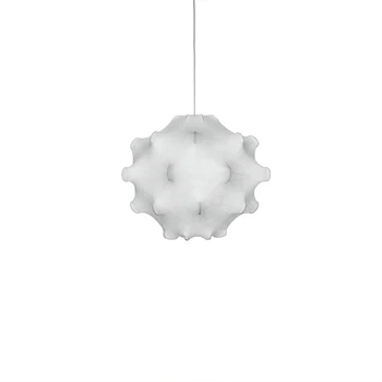 Подвесной светильник Taraxacum Современный минималистичный линейный подвесной светильник White Cocoon для гостиной, столовой, кухни