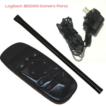 Оригинальный пульт дистанционного управления камерой Logitech BCC950 (Б/у), шнур питания, штанга для камеры, USB-кабель