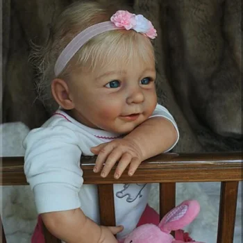17-дюймовый набор для куклы Little Lisa Reborn Baby, формы для новорожденных, Заготовки неокрашенных или окрашенных деталей куклы в разобранном виде