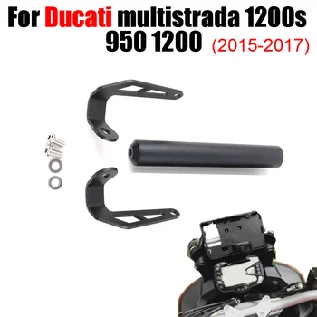 Навигационный кронштейн для мобильного телефона USB для DUCATI MULTISTRADA 950 1200 1200S 2015-2017 Аксессуары для мотоциклов Подставка для зарядки телефона
