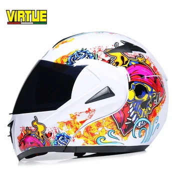 Новый мотоциклетный шлем лучший шлем с двойным ударом мотоциклетный шлем с полной маской для женатых мужчин и женщин