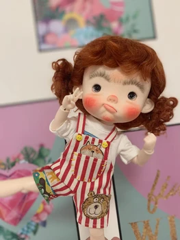 Кукла AETOP BJD 1/6 BJD da wai resina brinquedo modelo boneca presente de aniversário, сделанная своими руками, накладывает макияж