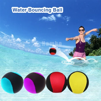 6 см Эластичный TPR водный прыгающий мяч для серфинга, прыгающий в воду, спортивный мяч для бассейна, игра в бильярд, пляжные спортивные игрушки, мяч для снятия стресса, непоседа