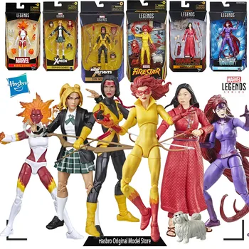 Оригинальный модельный комплект Hasbro Marvel Legends ЭКСКЛЮЗИВНЫЙ ВЫПУСК аниме-фигурки FIRESTAR BINARY MEDUSA KATY, игрушки-подарки