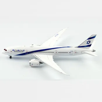 Отлитый под давлением 1: 400 B787-8 Israel Airlines 4X-ERA Стандартный самолет из сплава, статическая модель, настольные Украшения, подарки
