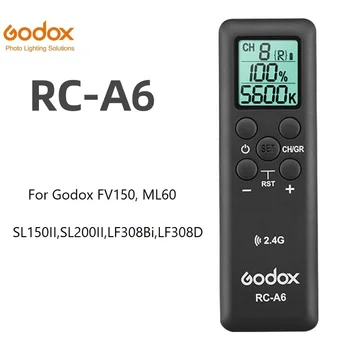 Godox RC-A6 Пульт дистанционного Управления 2,4 ГГц Беспроводной для Godox SL150II SL200II SL150IIBi SL200IIBi SZ200BI FV150 FV200 UL60 ML60 LF308D