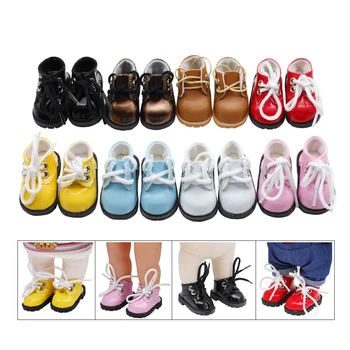 1/6 BJD Кукла 5 см Обувь Martin Boots Для Kpop Star EXO Мода DIY Мини Обувь Одежда Аксессуары Для Кукол