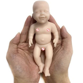 Игрушка для сна в кроватке для новорожденных, Аксессуары для новорожденных, украшение детской комнаты, экологически чистая белая кукла с телом эмбриона, Подарки для детей