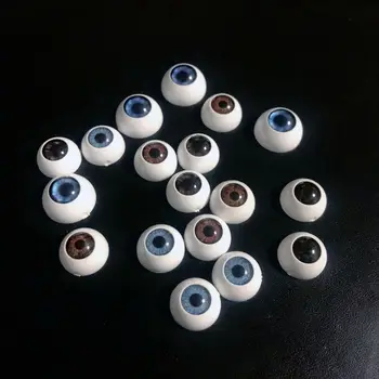BJD кукольные глазные яблоки Глаза для игрушек 1/3 1/4 1/6 размер имитация полусферы глазное яблоко акриловые аксессуары для кукол для глазных яблок