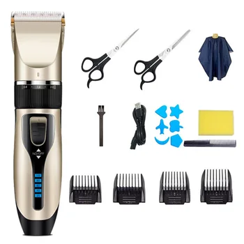 Перезаряжаемый Набор Инструментов Для Стрижки Волос Бытовая Электрическая Машинка Для Стрижки Волос Power Display Hair Cutter