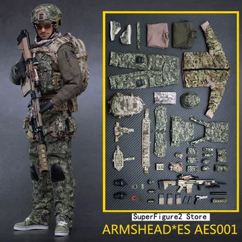 ARMSHEAD * ES AES001 1/6 SEAL Спецназ Солдат-Мужчина Камуфляжный Комплект Одежды Модель Fit 12 