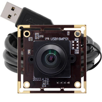 ELP 16-Мегапиксельная Широкоугольная 180-градусная USB-камера Модуль 1/2.8 
