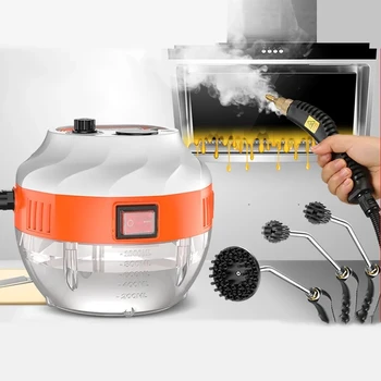 Пароочиститель высокого давления, 105 ° C, машина для очистки горячим паром для кухни, пароочиститель Профессиональный для домашнего хозяйства и автомобиля