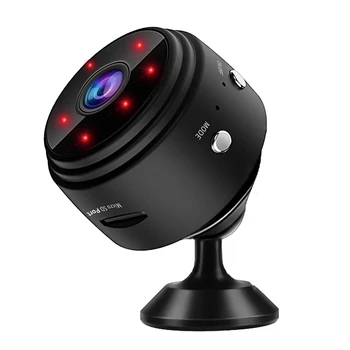 Камера A9 HD1080P Домашняя безопасность Беспроводная WiFi Мини-камера Небольшое видеонаблюдение инфракрасного ночного видения Обнаружение движения