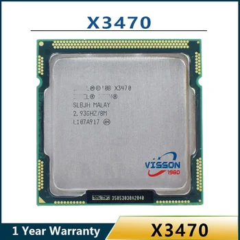 Новый Хороший Тестовый процессор Intel Xeon X3470 8M Cache 2.93GHz SLBJH LGA 1156 CPU