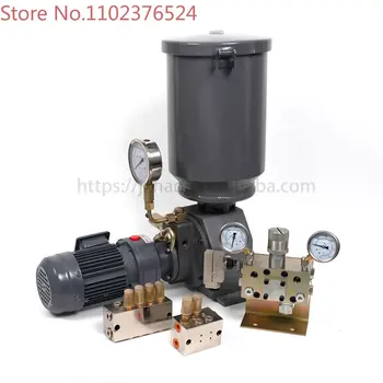 ЗАВОД HANDE 24V /220V / 380V Автоматический электрический смазочный насос для прогрессивной системы смазки Консистентный насос