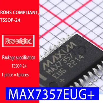 Новый оригинальный spot MAX7357EUG + упаковка Одноконтурный мультиплексор TSSOP - 24, 1 функция, 8 каналов, CMOS, PDSO24, СООТВЕТСТВУЕТ ROHS