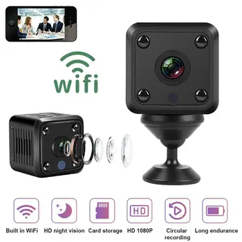 X6 Мини IP-камера HD 1080P WiFi Спортивная камера Беспроводное видеонаблюдение Встроенный аккумулятор Камера ночного видения Умный дом Micro Cam
