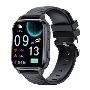 Модные смарт-часы FW12 с Bluetooth-вызовом, наручные часы с большим сенсорным экраном 1.85 
