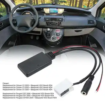 Автомобильный Беспроводной Модуль Bluetooth5.0, Черный, Замена Микрофона Громкой связи для Citroen C2 C4 C5 C6 C8