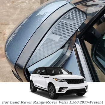 Автомобильное Зеркало Заднего Вида От Дождя, Защита Для Бровей, Защита От Снега, Солнцезащитный Боковой Козырек, Защита От Тени Для Land Rover Rang Rover Velar L560 2017-2023