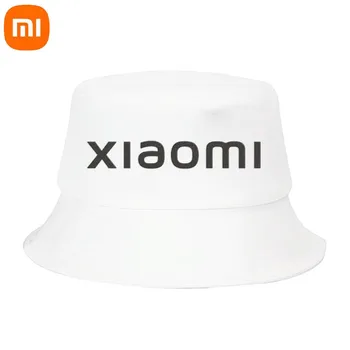 Оригинальная шляпа Xiaomi Mijia, рыбацкая шляпа, складная шляпа из чистого хлопка, дышащий материал, солнцезащитная шляпа для улицы