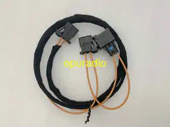 Бесплатная доставка оригинальный 100 см оптоволоконный соединительный кабель мультимедийные разъемы для Audi BMW Mercedes Porsche и т.д.