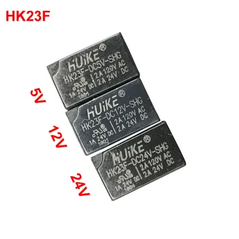 50ШТ HUIKE HK23F HK23F-DC5V-SHG HK23F-DC12V-SHG HK23F-DC24V-SHG Вольтовое реле питания 5V 12V 24V 2A 2FormC 6-Контактный 6 Контактов * FD144-146