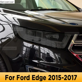 Для Ford Edge 2015-2017 Наружная фара автомобиля с защитой от царапин, передняя лампа, защитная пленка из ТПУ, наклейка на аксессуары для ремонта