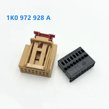 16-контактный разъем автоматической панели кондиционера для Audi A3 S3 1K0972928 1K0972928A