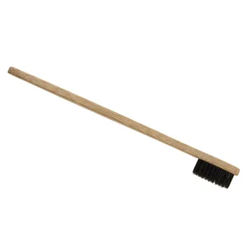 Экологичная деревянная зубная щетка, бамбуковая зубная щетка, мягкая деревянная ручка из бамбукового волокна, низкоуглеродистая, экологически чистая для взрослых