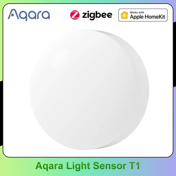 Датчик освещенности Aqara T1 Zigbee 3.0 Датчик яркости Умный дом с контролем изменения освещенности для дома