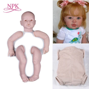NPK 29-дюймовый комплект куклы-реборн очень большого размера, мягкие виниловые незаконченные детали для куклы своими руками