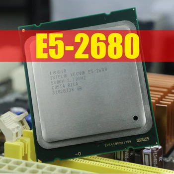 Xeon E5 2680 Процессор C2 SR0KH 20M Кэш 2,7 ГГц 8,00 Гц/с LGA 2011 Процессор e52680 X79 DDR3 D3 Материнская плата Платформа Для комплекта Intel xeon