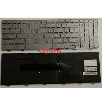 Сменная клавиатура ноутбука с английской раскладкой в США и подсветкой для Dell Inspiron 15-7000 7537