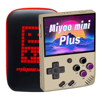 Портативная Игровая Консоль BOYHOM MIYOO Mini Plus V3 с 3,5-дюймовым IPS HD Экраном, Детский Подарок, Классический Игровой Эмулятор Linux-Системы, подарок